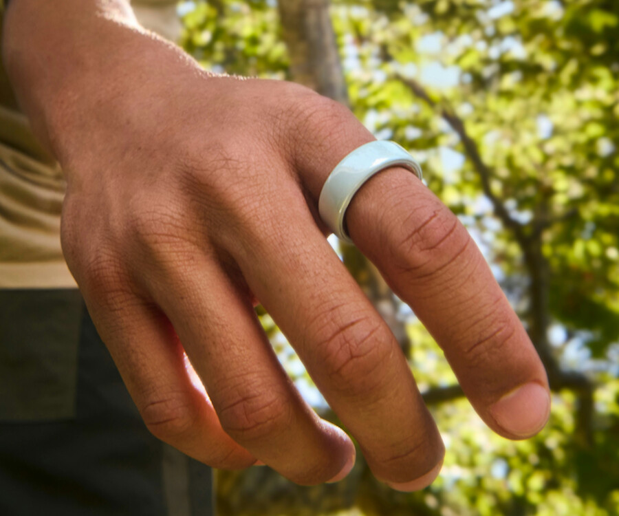 oura ring 4 ceramic nuvola